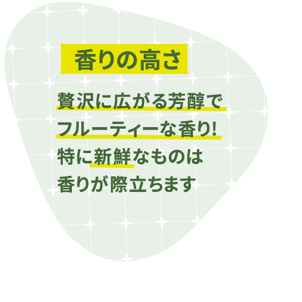 香の高さ